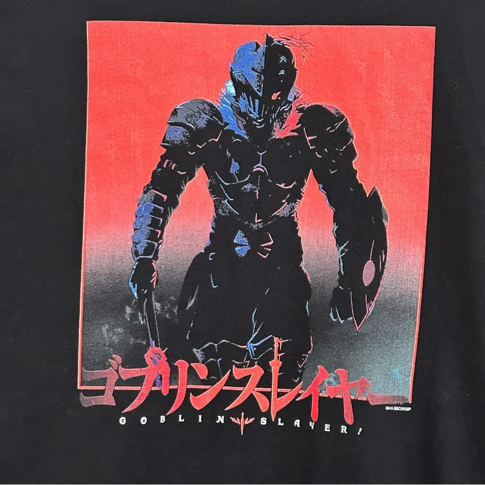 Goblin Slayer Armored Shadow Black T-Shirt